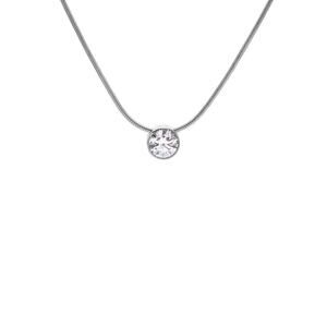 B.Tiff 1 ct Solitaire Pendant w/ 16” Chain ($100 Retail)